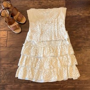 Adorable  summer two piece top and ruffle skirt